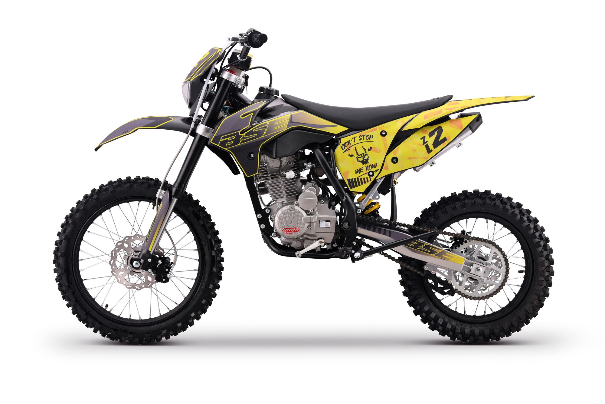 Эндуро / кроссовый мотоцикл BSE Z2 L 21\18 Split Yellow
