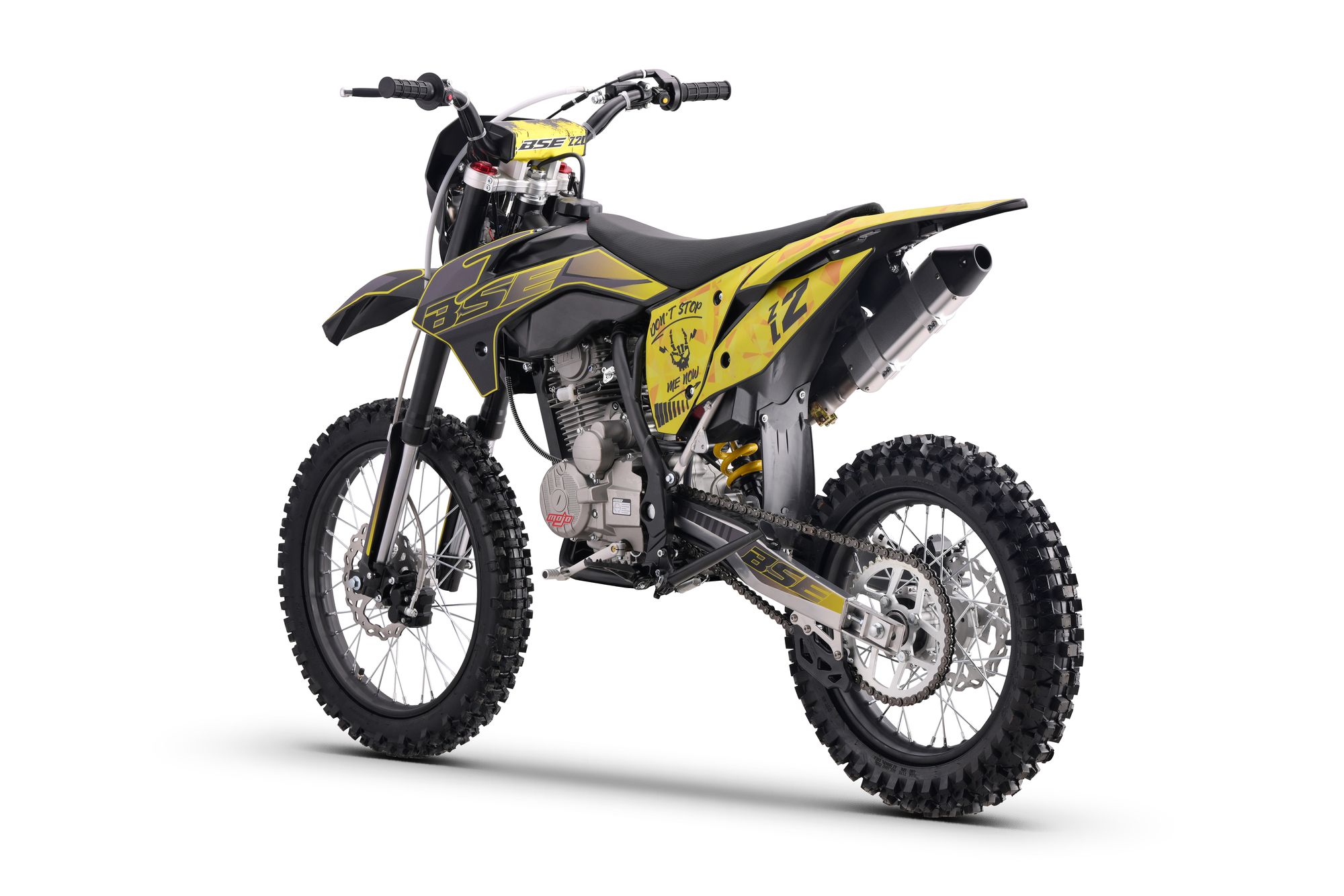 Эндуро / кроссовый мотоцикл BSE Z2 L 21\18 Split Yellow