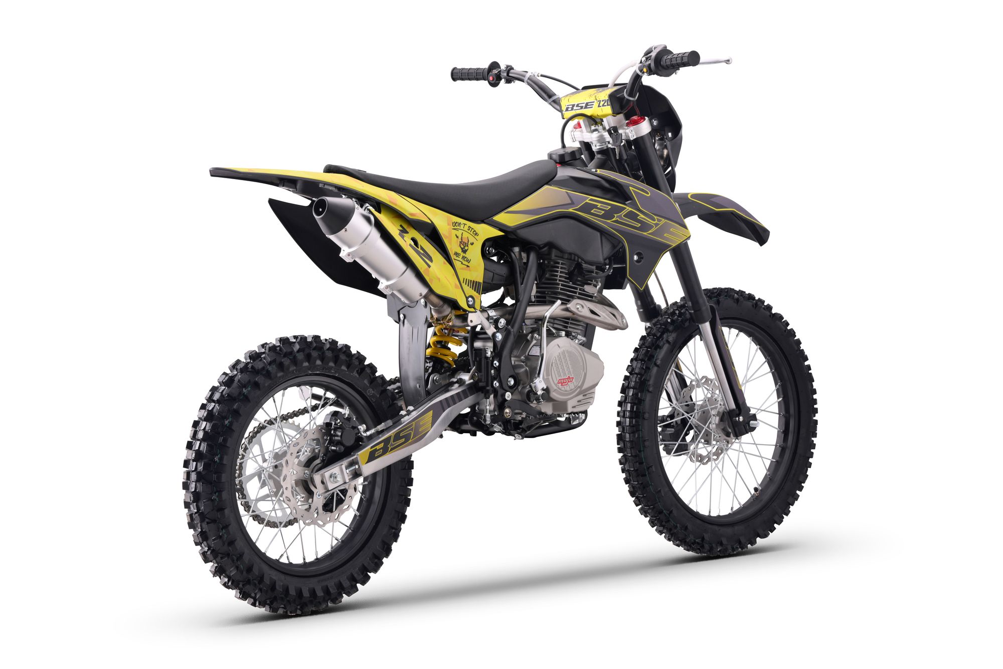 Эндуро / кроссовый мотоцикл BSE Z2 L 21\18 Split Yellow