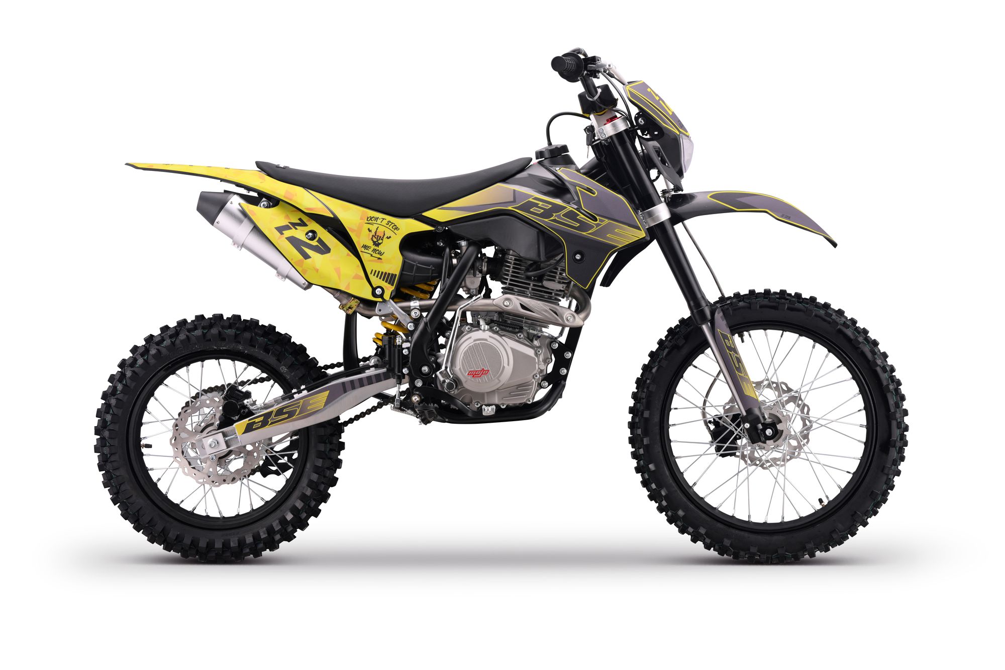 Эндуро / кроссовый мотоцикл BSE Z2 L 21\18 Split Yellow