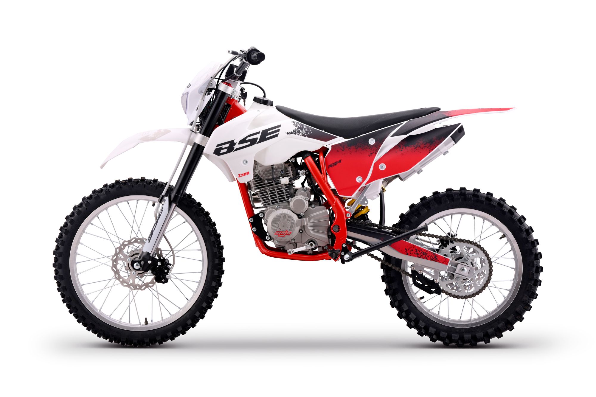 Эндуро / кроссовый мотоцикл BSE Z3.00 21/18 JumpFury Red/White