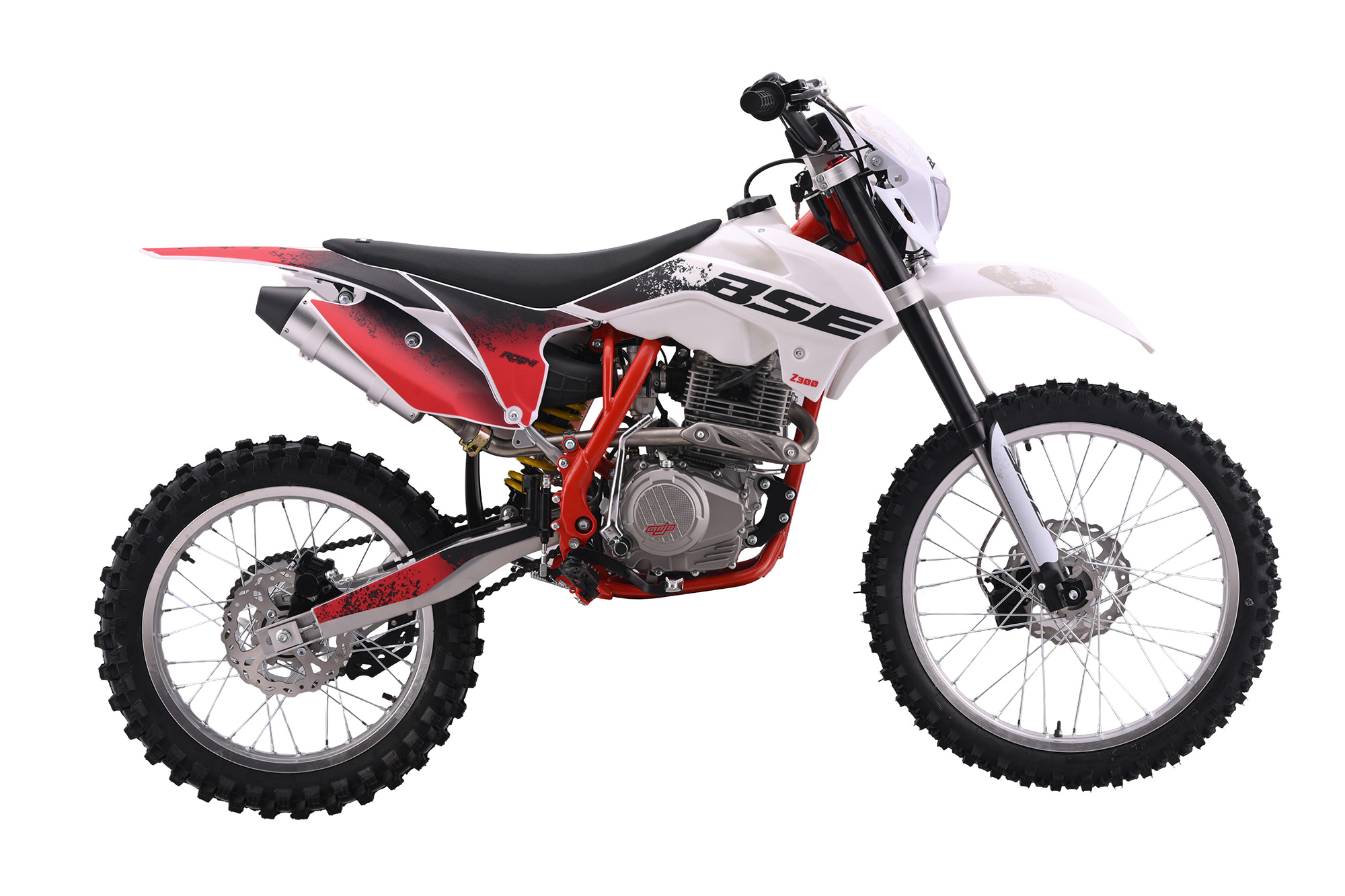 Эндуро / кроссовый мотоцикл BSE Z3.00 21/18 JumpFury Red/White