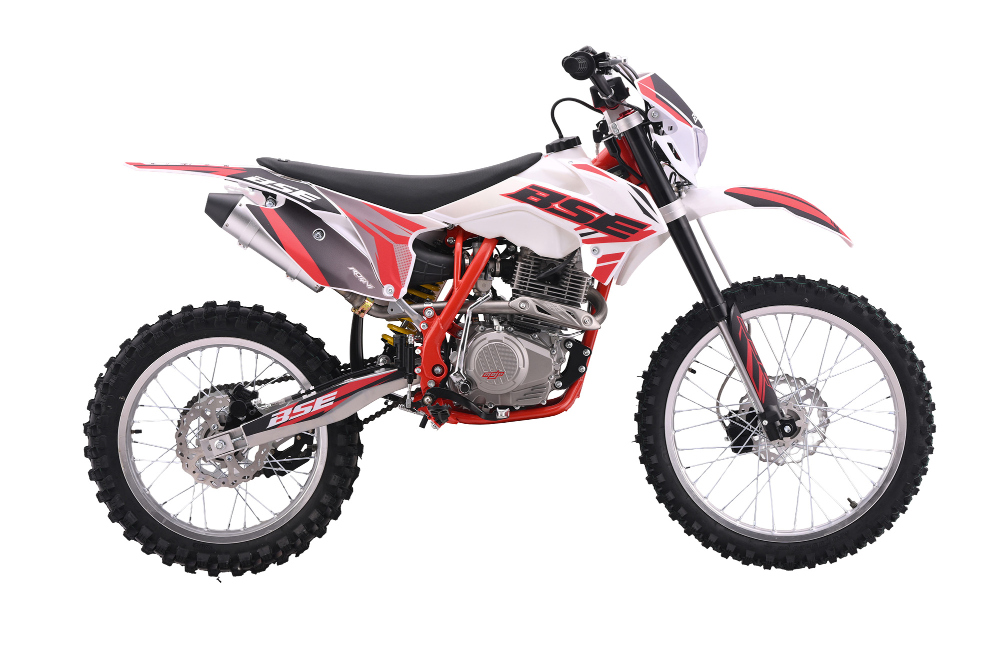 Эндуро / кроссовый мотоцикл BSE Z3.00 21/18 Thorn Red/Black
