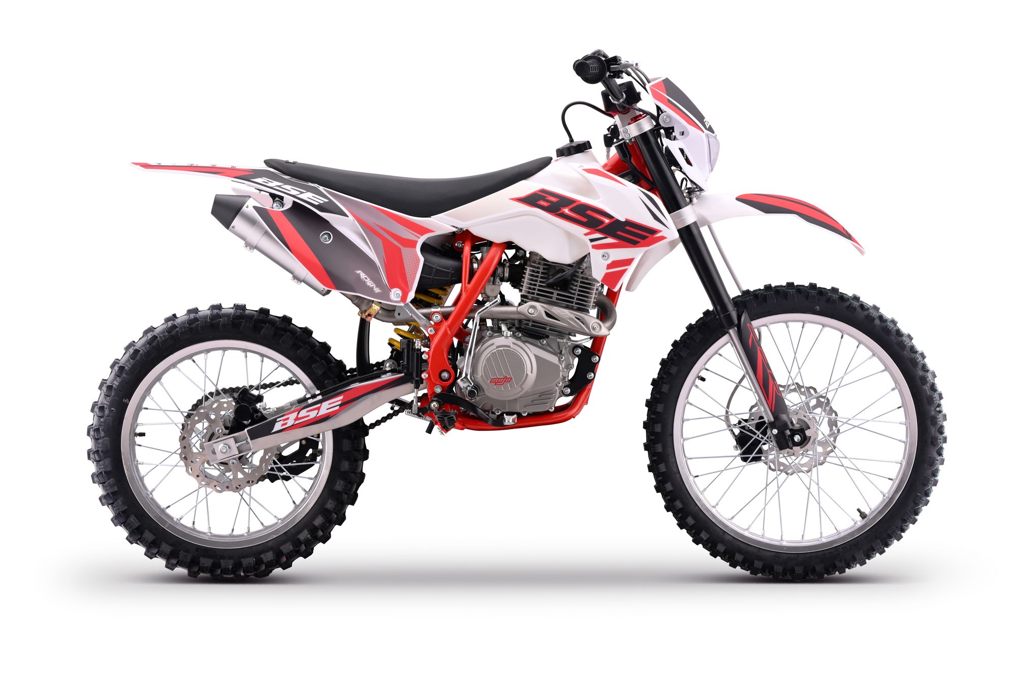 Эндуро / кроссовый мотоцикл BSE Z3.00 21/18 Thorn Red/Black