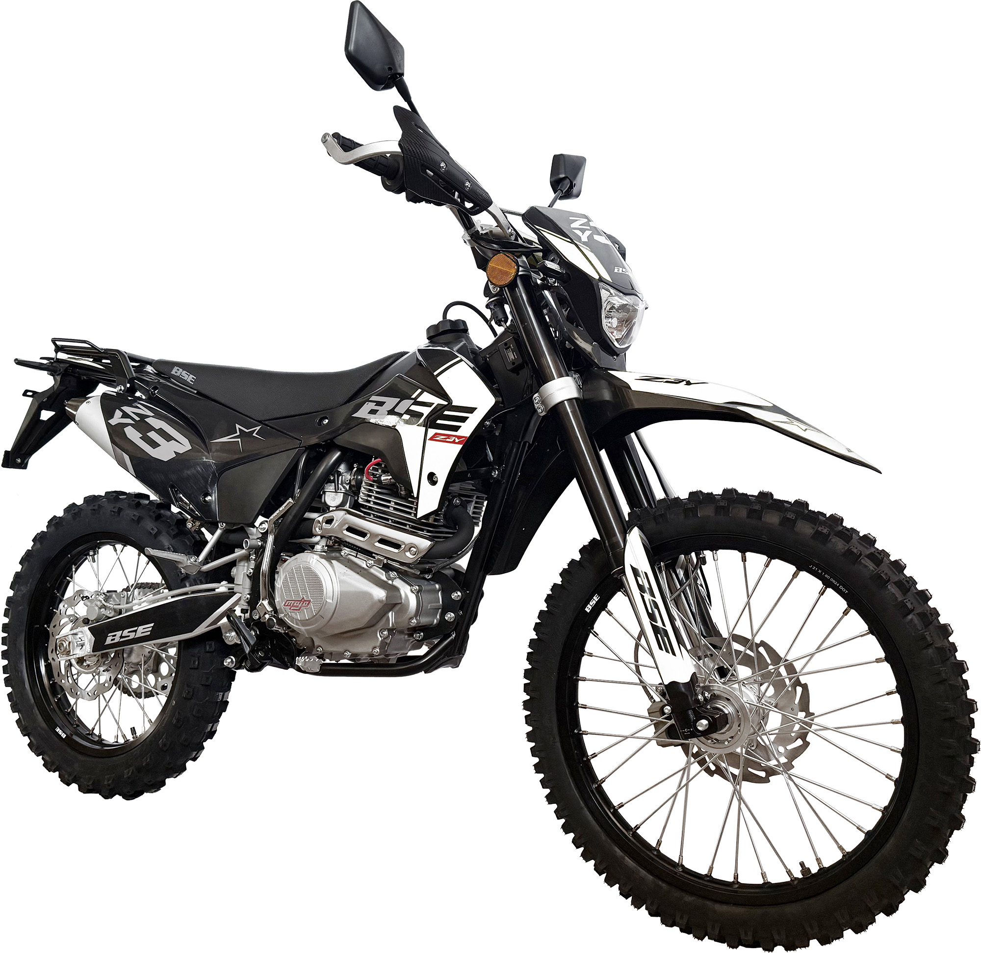 Мотоцикл BSE Z3 Y Black/White Stinger