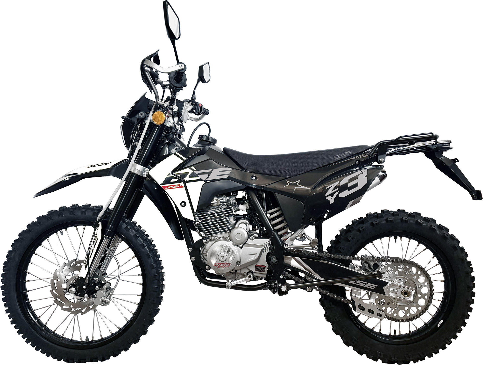 Мотоцикл BSE Z3 Y Black/White Stinger