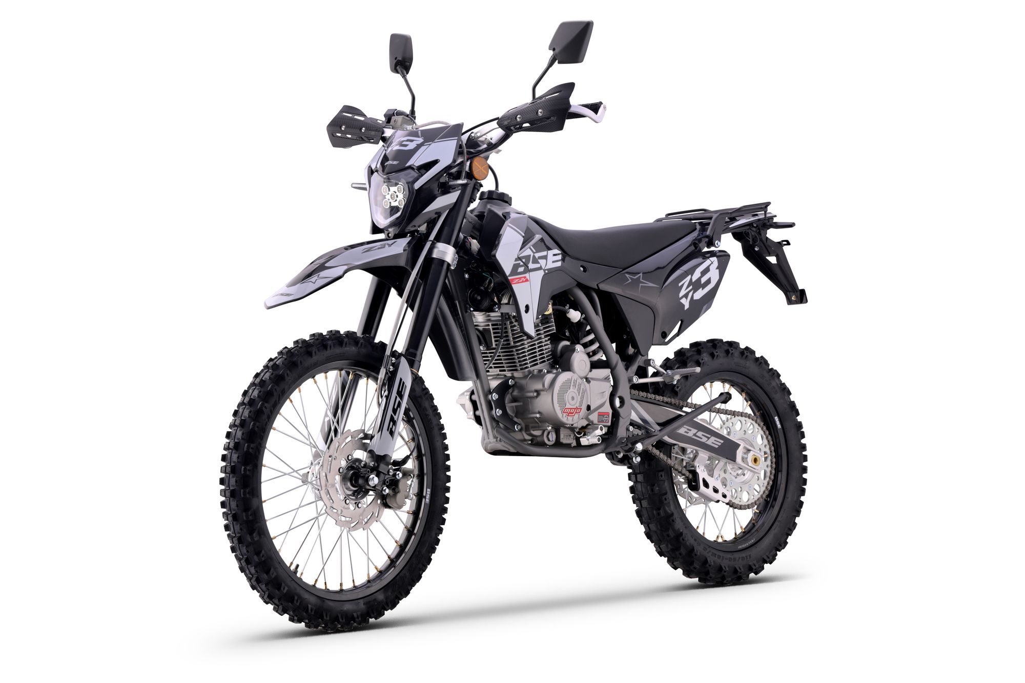 Мотоцикл BSE Z3 Y Black/White Stinger