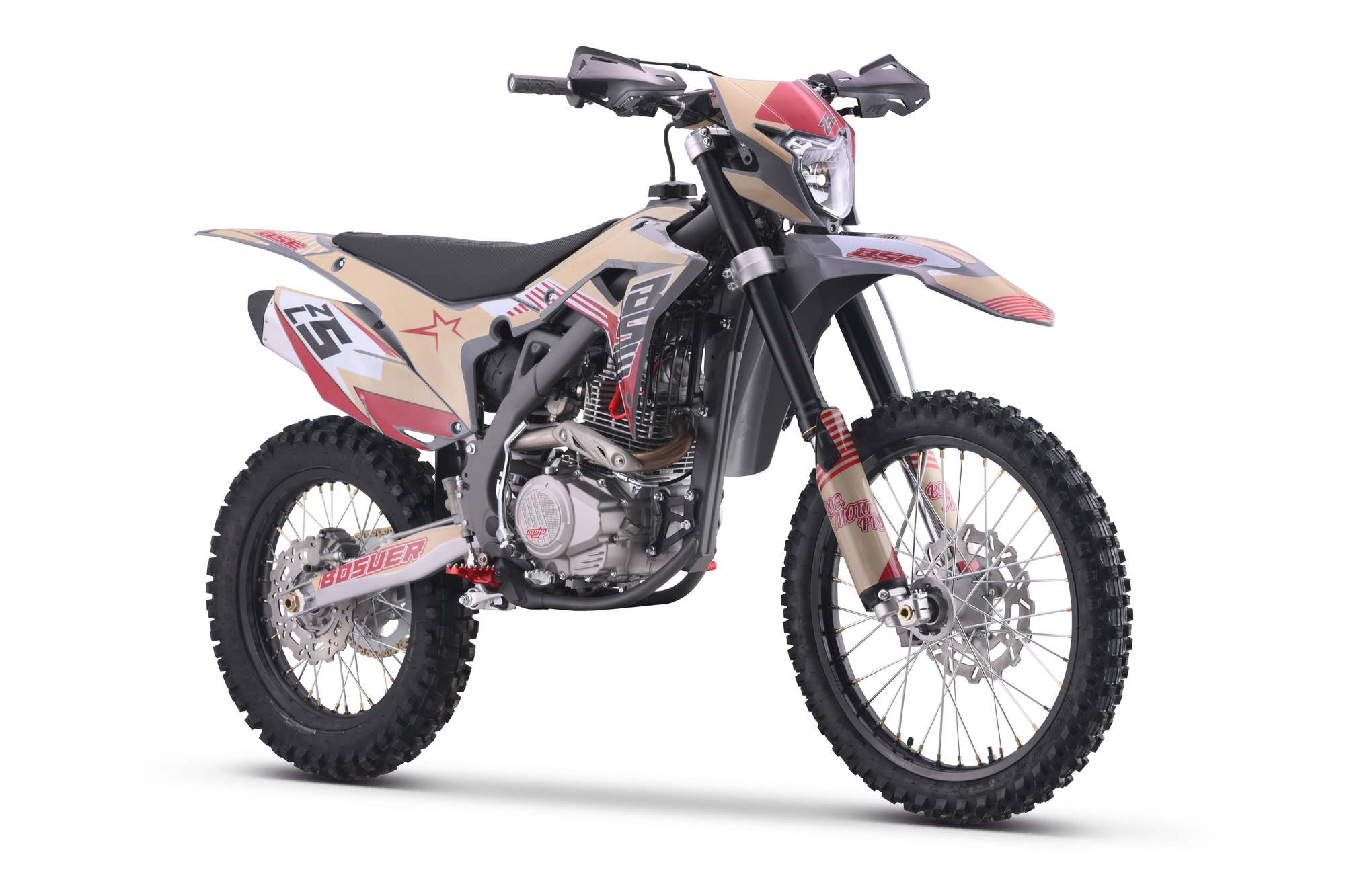 Эндуро / кроссовый мотоцикл BSE Z5 L Brown Volcano