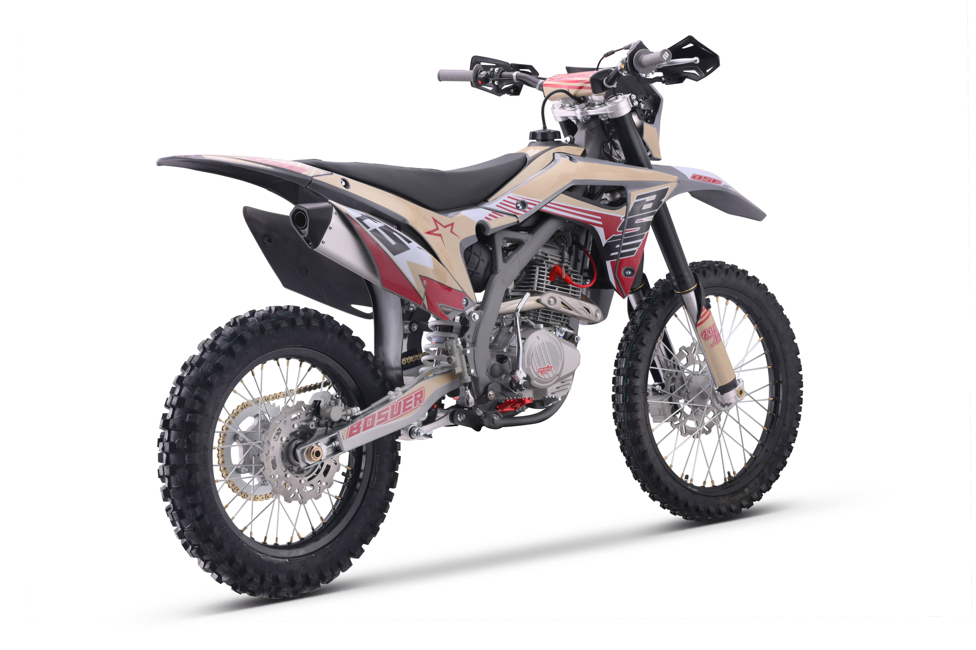 Эндуро / кроссовый мотоцикл BSE Z5 L Brown Volcano