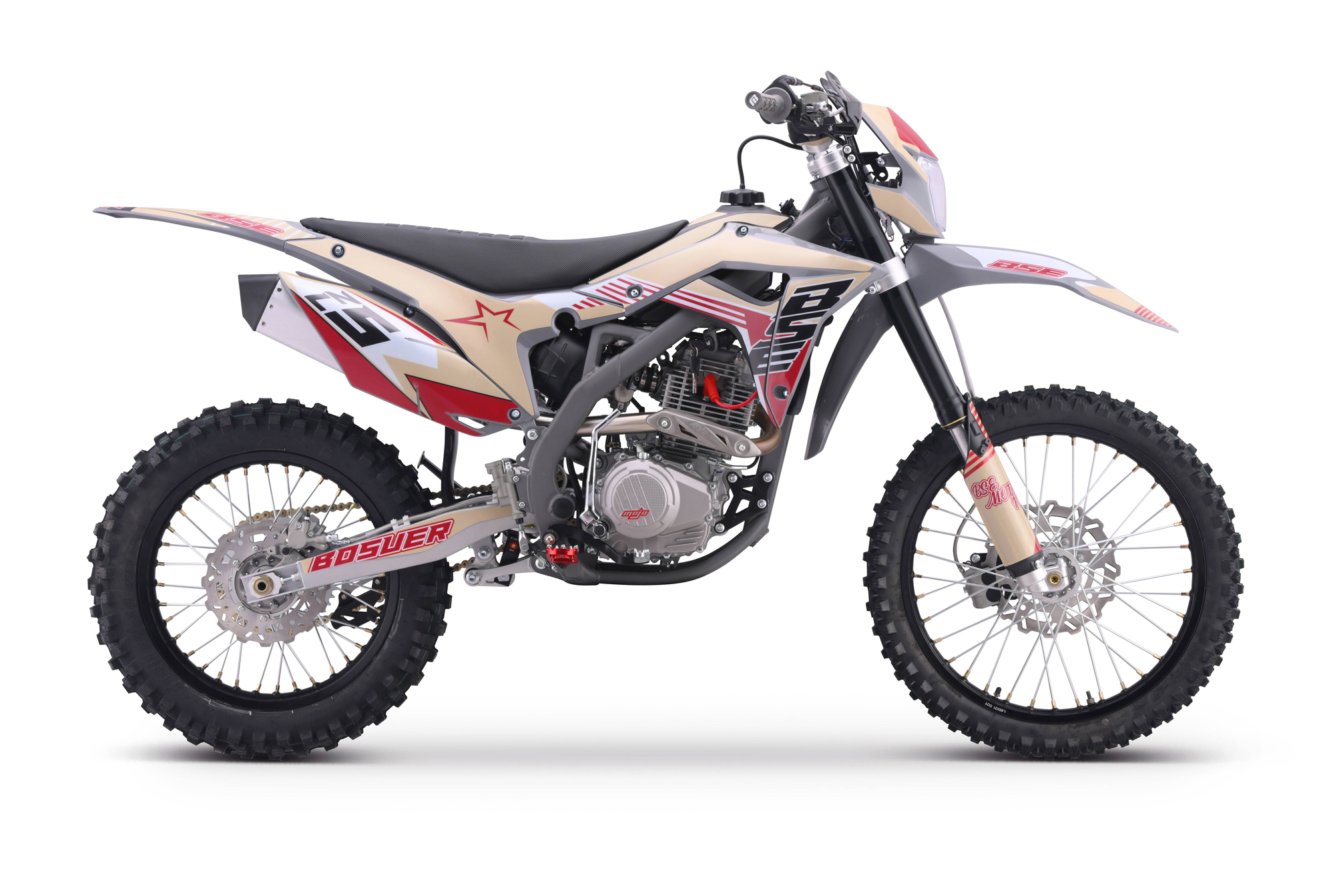 Эндуро / кроссовый мотоцикл BSE Z5 L Brown Volcano