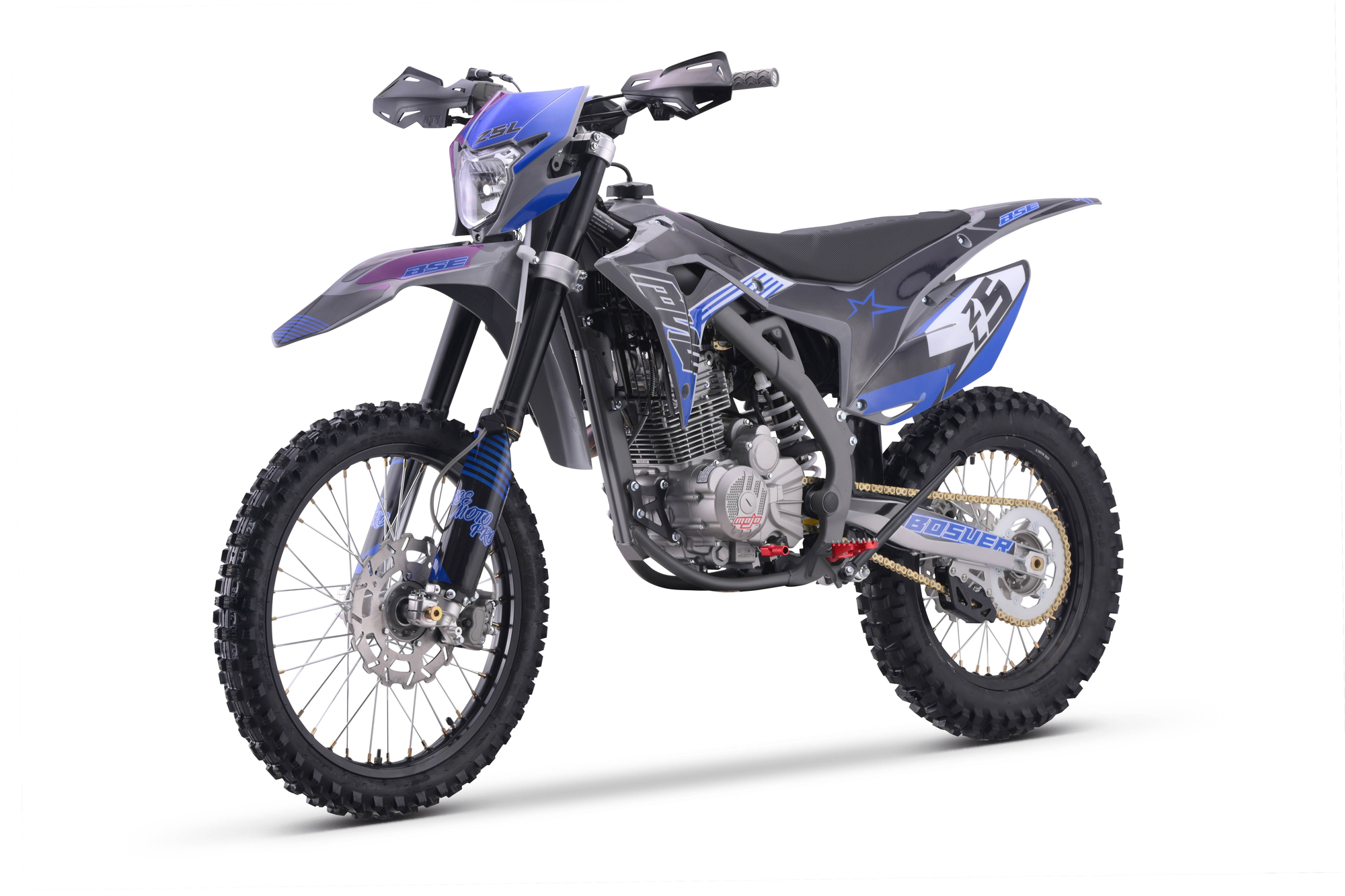 Эндуро / кроссовый мотоцикл BSE Z5 L Purple Volcano