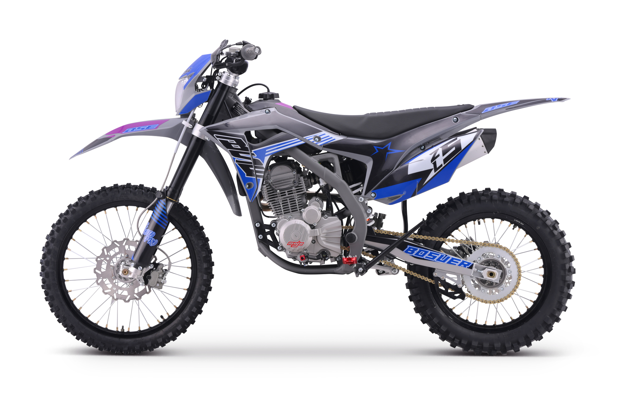 Эндуро / кроссовый мотоцикл BSE Z5 L Purple Volcano