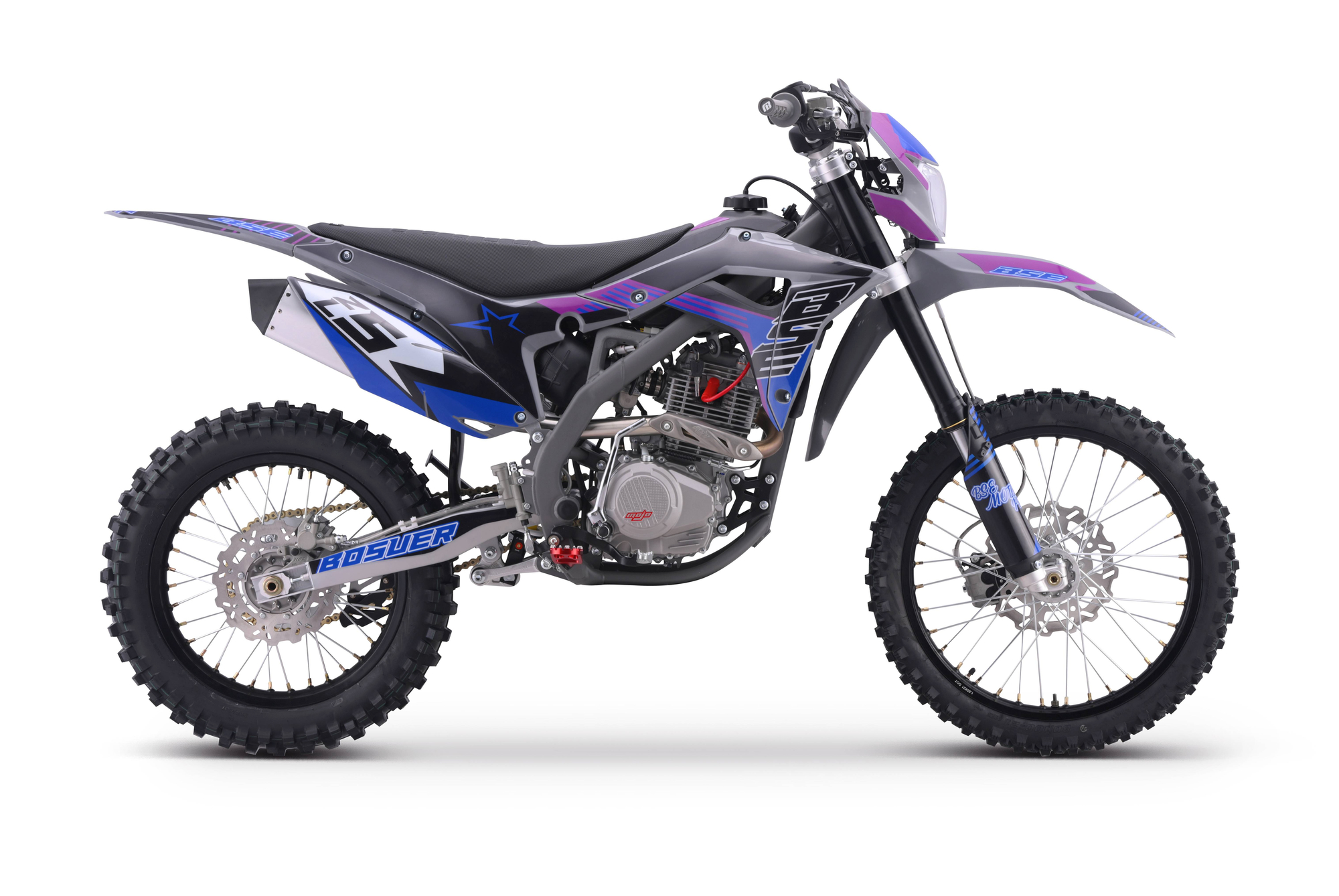 Эндуро / кроссовый мотоцикл BSE Z5 L Purple Volcano