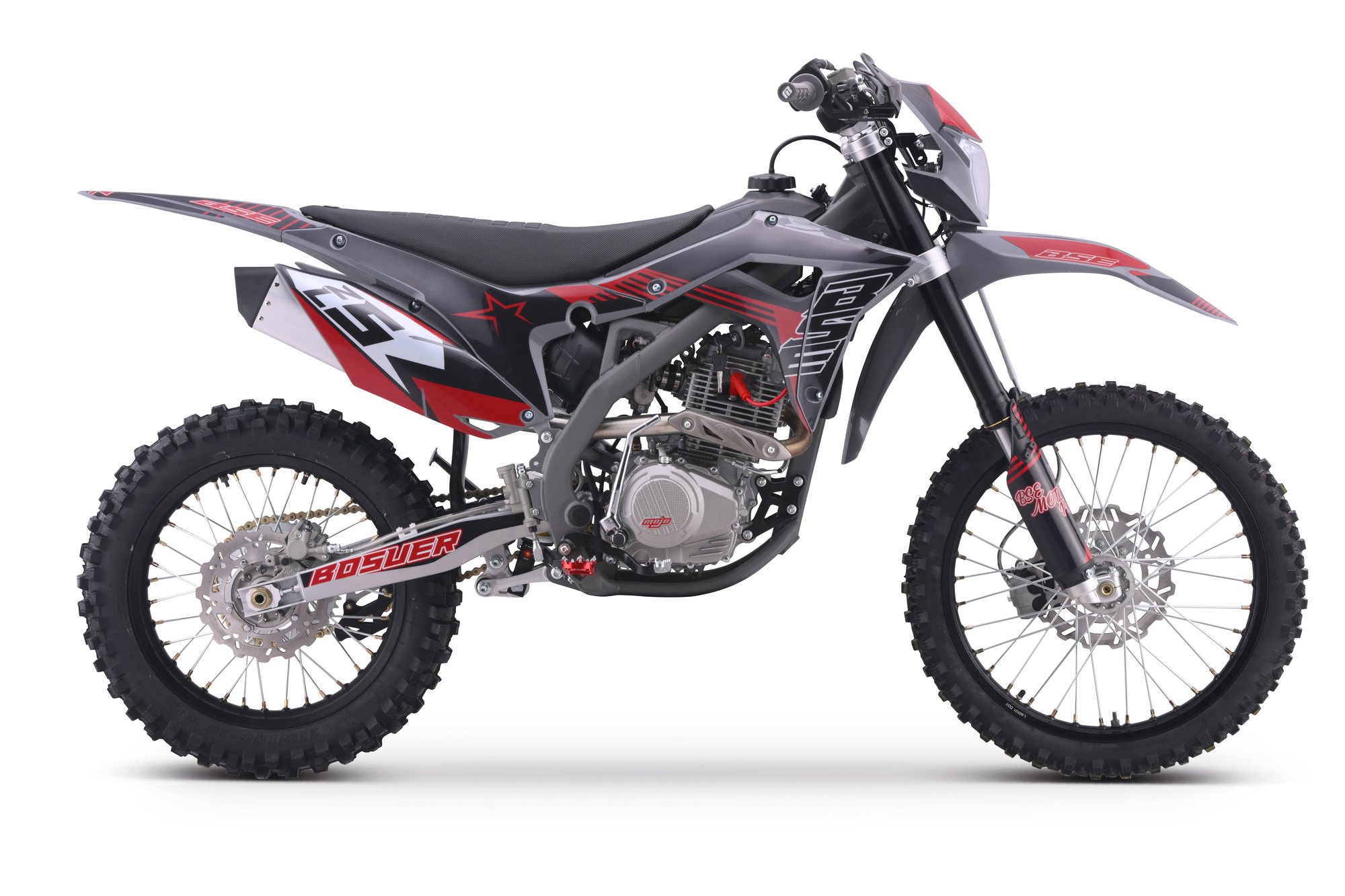 Эндуро / кроссовый мотоцикл BSE Z5 L Red Volcano