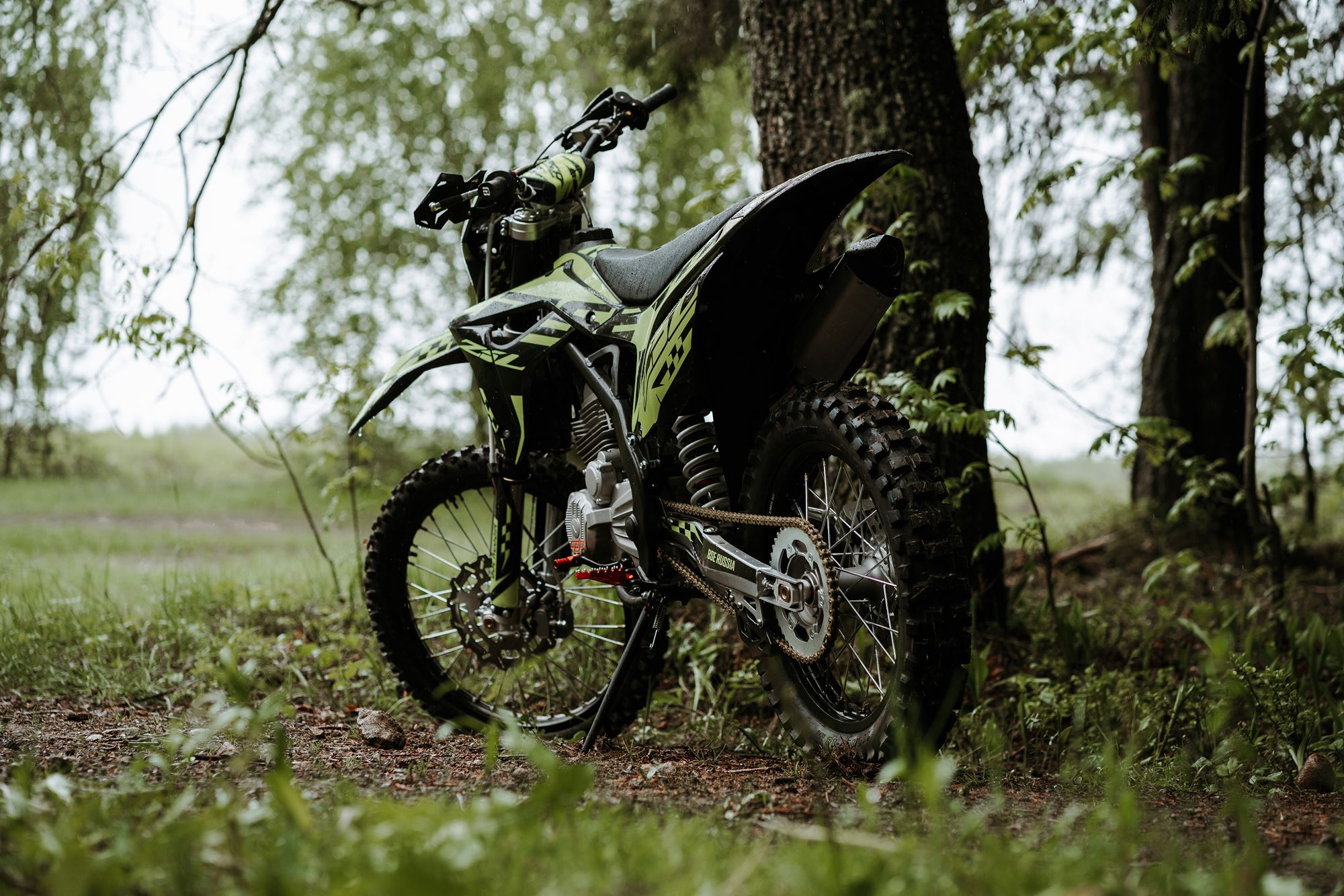 Эндуро / кроссовый мотоцикл BSE Z5 L Yellow Black