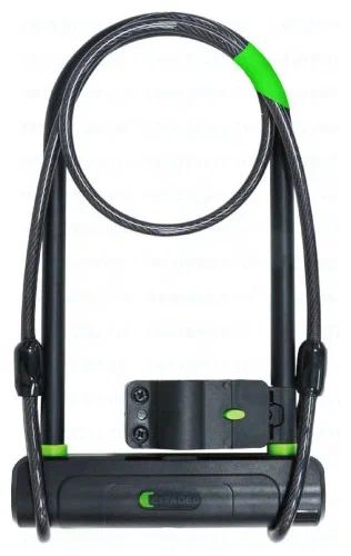 Замок вело CITADEL CU 170/230/K/B+CL U-lock