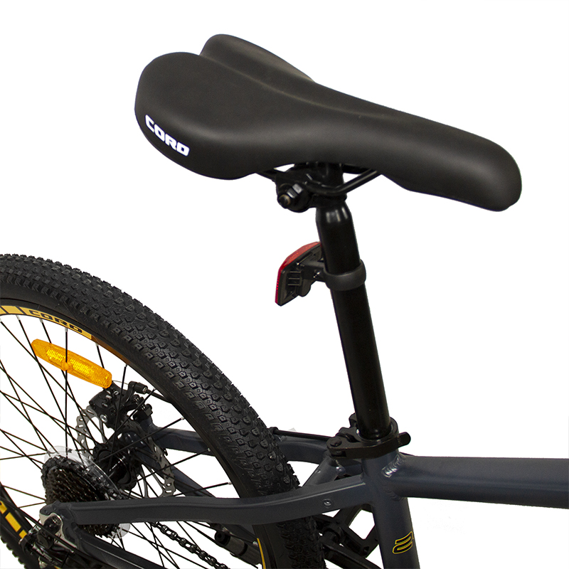 Велосипед CORD "Horizon" 24", Серый Матовый, дисковые тормоза