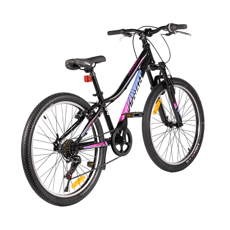 Велосипед CORD "Mint" 24", Черный, С Ручными Тормозами (2023)