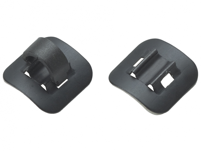 JAGWIRE Направляющая г/л и тросов 4,0-5,5мм алюминиевая, клеится на раму, 4 шт. в блистере