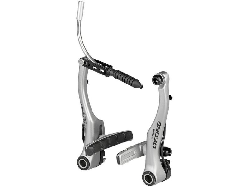 Тормоз Shimano v-br LX, BR-T610, сереб, пер, колодки S70C