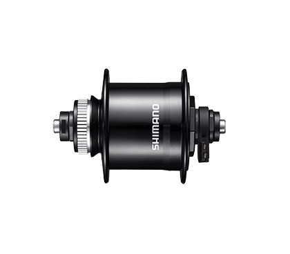 Втулка динамо Shimano UR705-3D, 32 отв, 6V-3W, под полую ось 12мм(без оси), C.Lock, SM-DH10, черная