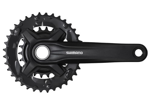 Система Shimano MT210-2, 175мм, 36/22T, инт. вал, черный 9ск.