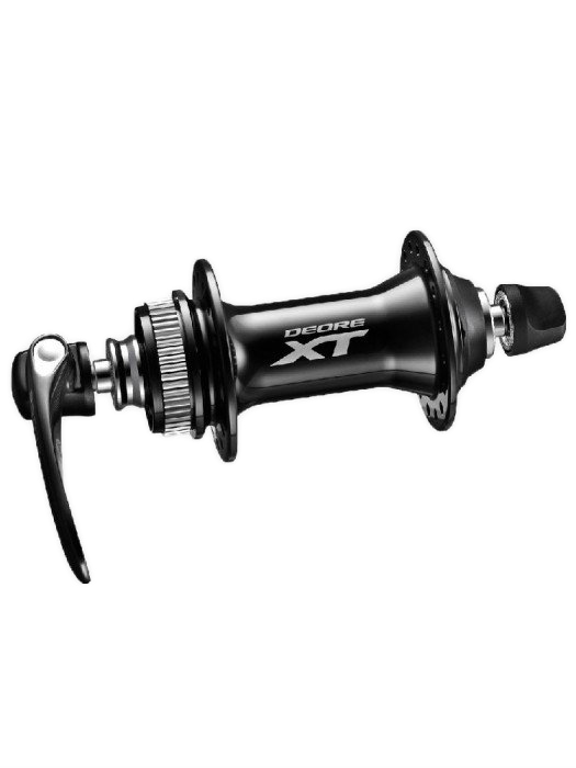 Втулка передняя Shimano XT, M8000, 32 отв, QR, C.Lock, цв. черный