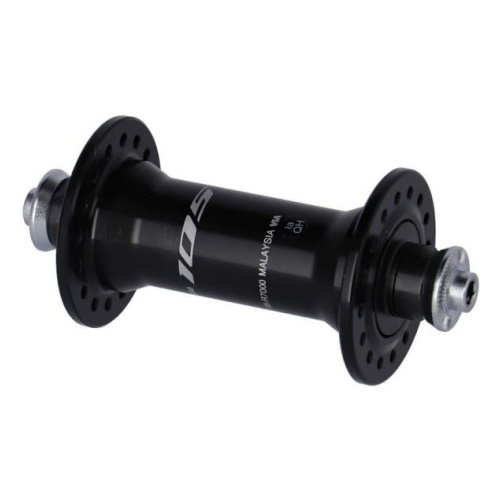Втулка передняя Shimano 105, R7000, 32отв, OLD:100мм, QR, черный