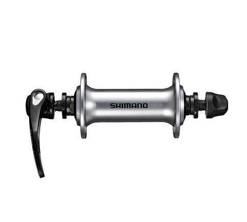 Втулка передняя Shimano RS300, 36 отв, QR 133мм, серебро