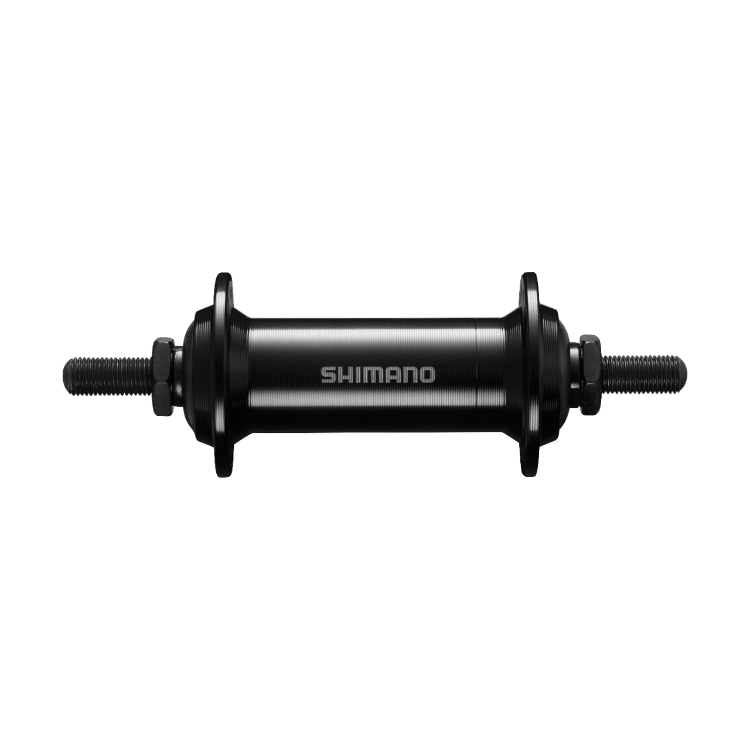 Втулка передняя Shimano TX500, v-br, 32 отв, гайки, черный
