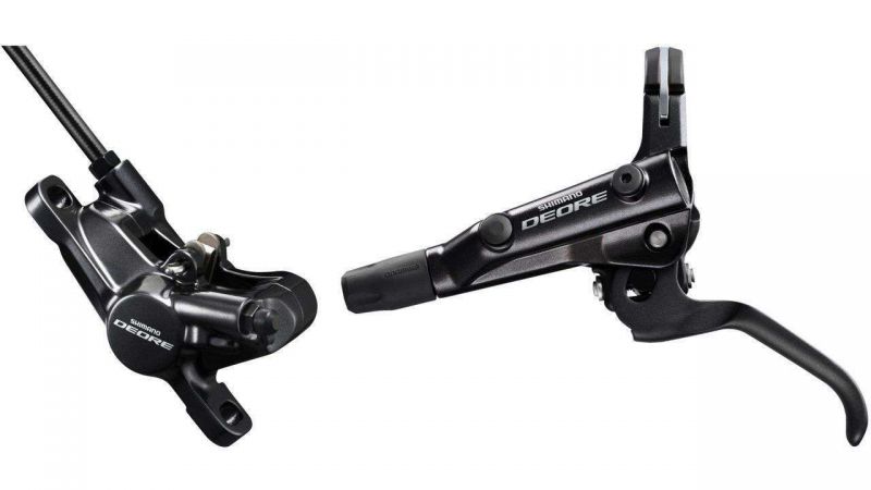 Тормоз дисковый Shimano M6000, BL(лев)/BR(пер.), пласт. кол., 1000мм