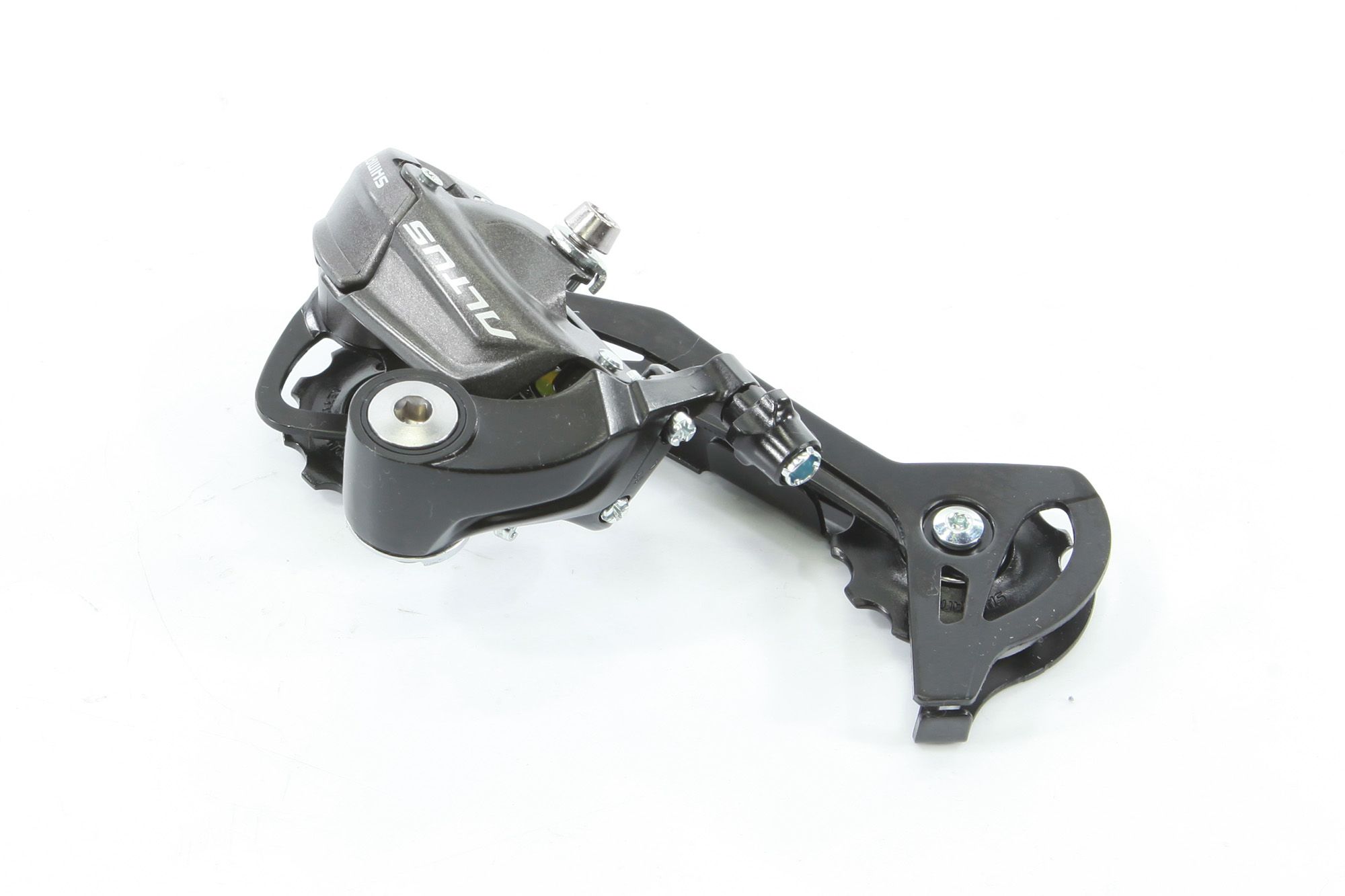 Переключатель задний Shimano Altus, M370, SGS, 9 ск., цв. черный