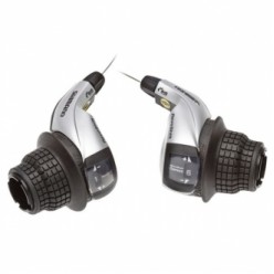 Шифтер Shimano Tourney, RS45, лев/пр, 3x7ск, тр.+оплетк