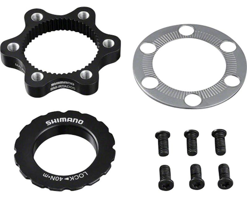 Адаптер дисторм Shimano SM-RTAD05 переходнис CenterLock на 6 болт