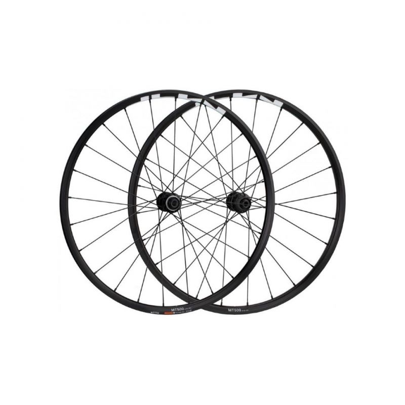Комплект колес Shimano MT-500-B, F:15/R12мм E-THRU, 29" 11ск., C.Lock, OLD 110/148