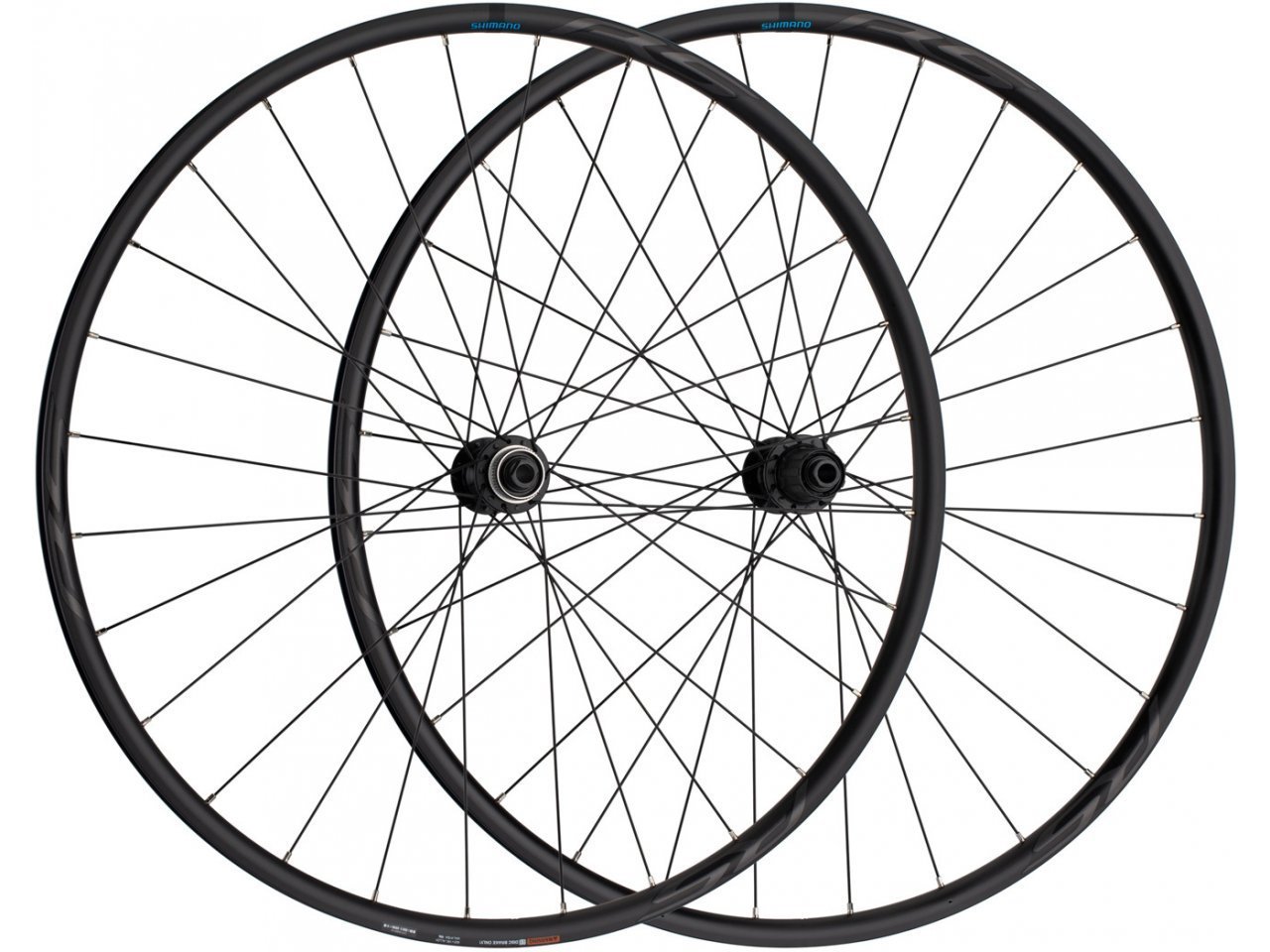 Комплект колес Shimano RS171, 28", 10-11ск, клинчерный под диск. торм. C.Lock, под полые оси 12мм