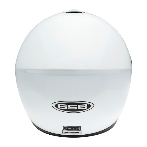 Шлем GSB G-349 WHITE GLOSSY