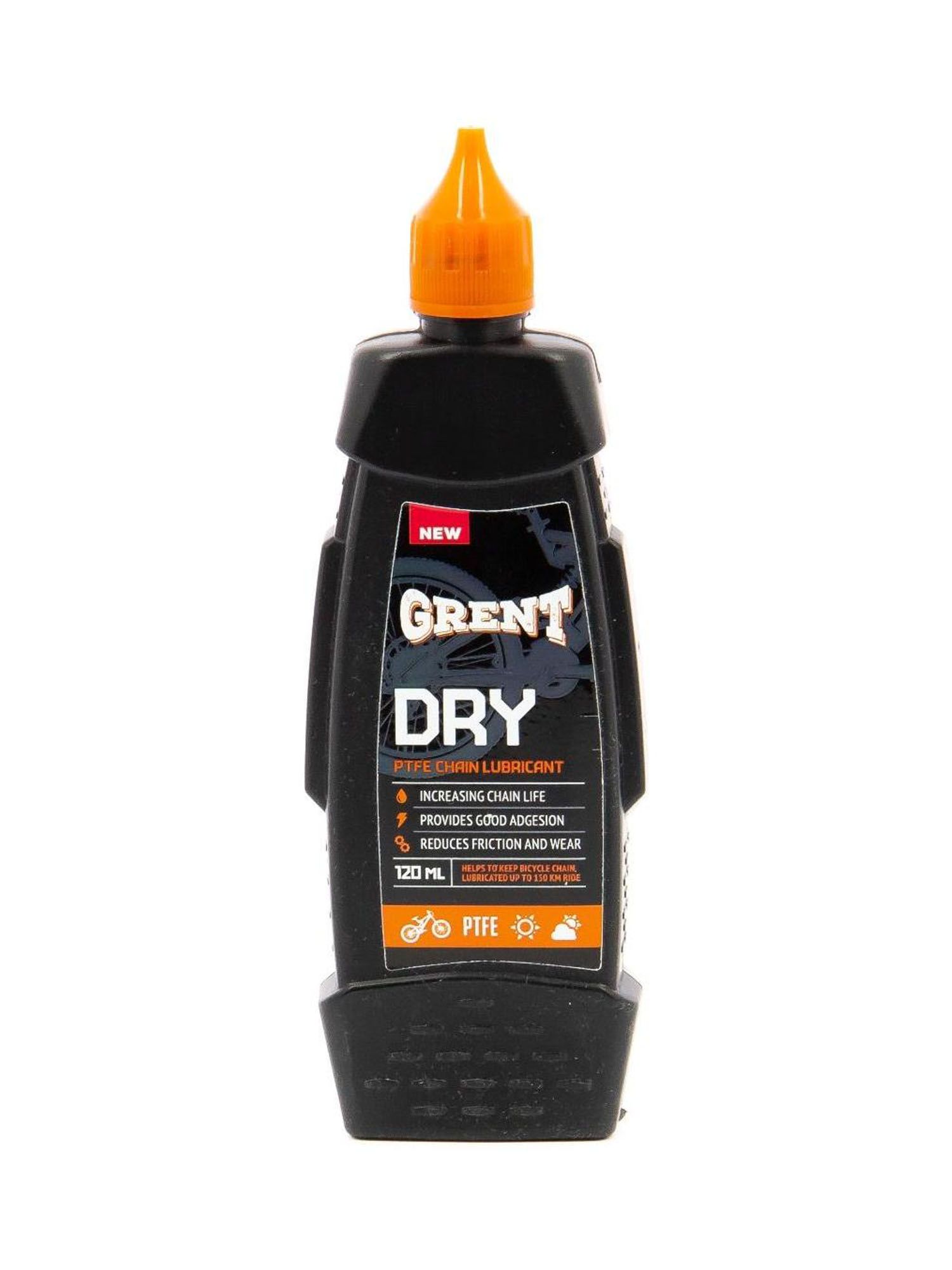 GRENT PTFE Dry Lube Смазка для цепи для сухой погоды с тефлоном 120мл (32130)