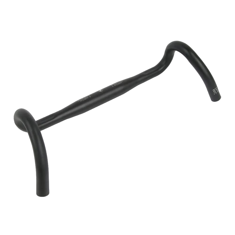 Руль UNO, 6061 D.B. W: 440mm.: 31.8mm, Drop 115 mm, Flare 33, Sweep 57. Баран с упорами