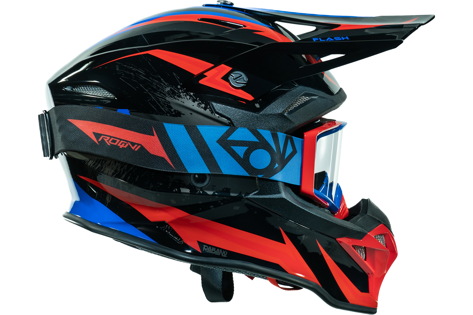 Мотошлем и Маска Roqvi модель FLASH