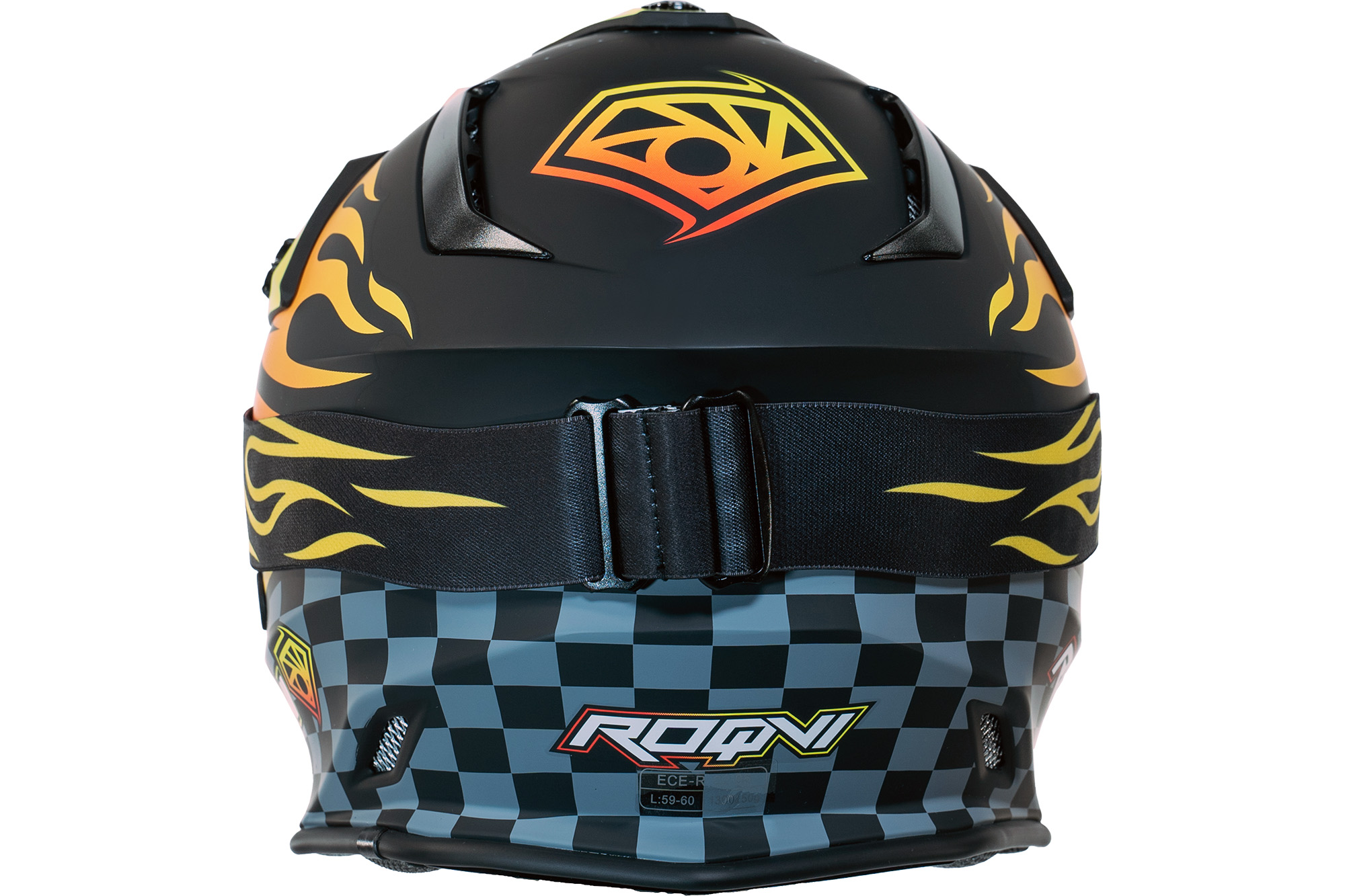 Мотошлем и Маска Roqvi модель FLAME