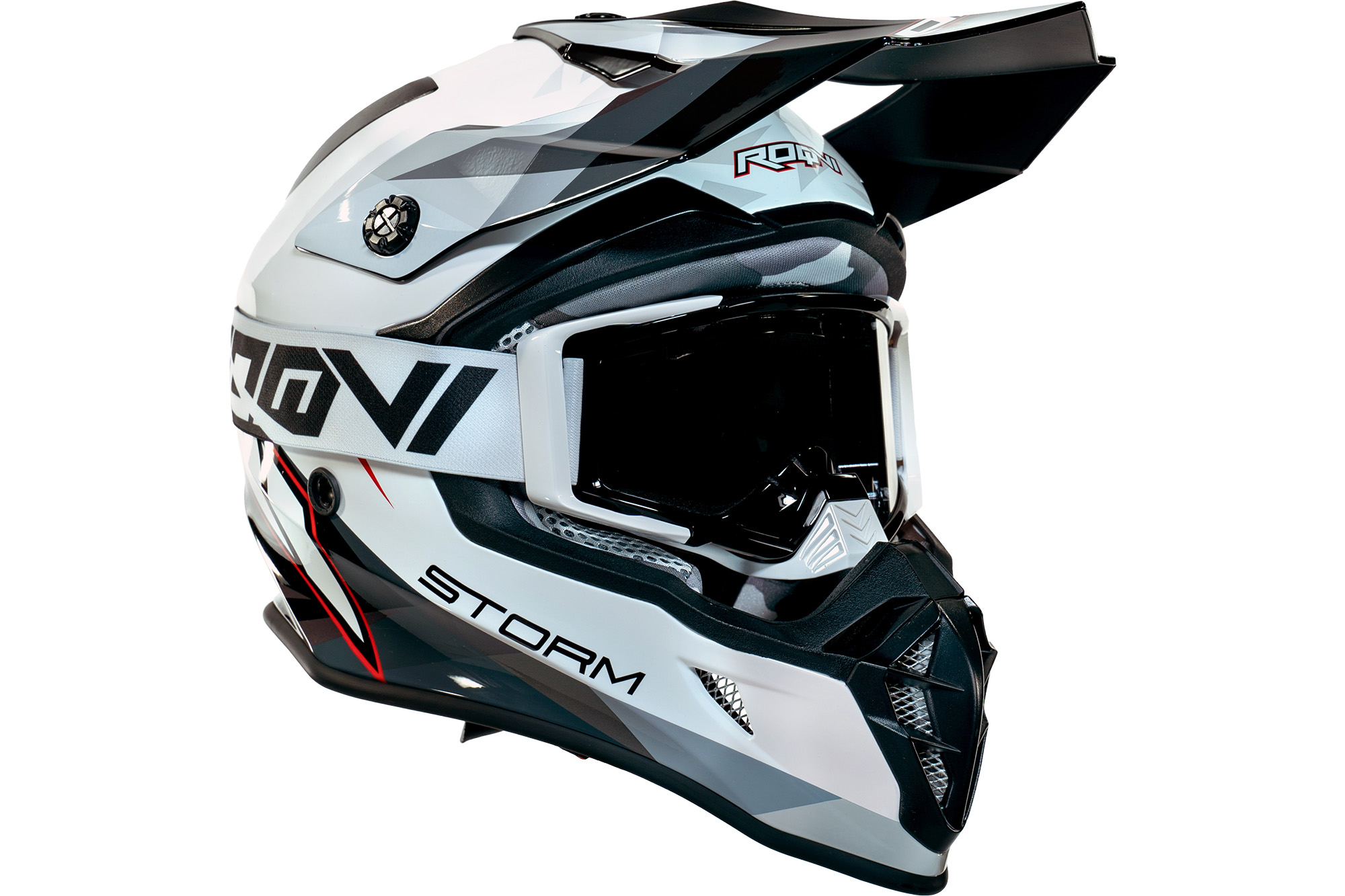 Мотошлем и Маска Roqvi модель STORM