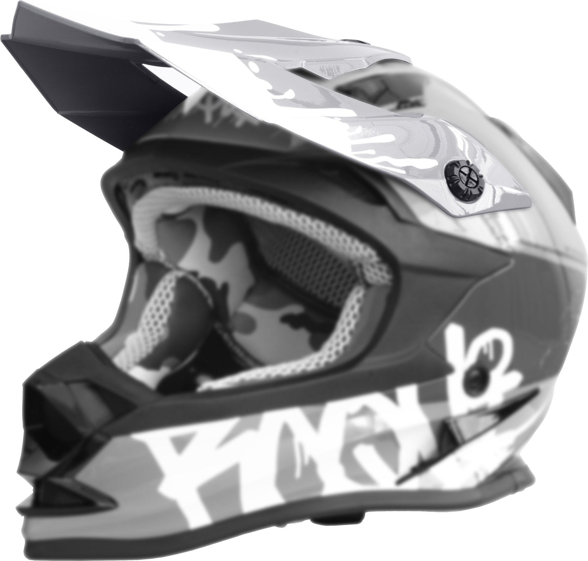 Козырек ROQVI NEW ERA KIDS Серый/Белый