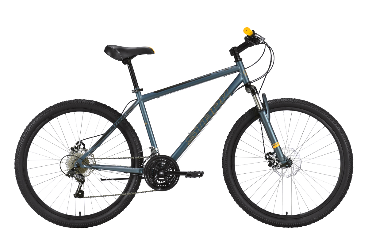 Велосипед Stark'22 Outpost 26.1 D Steel серый/оранжевый 20"