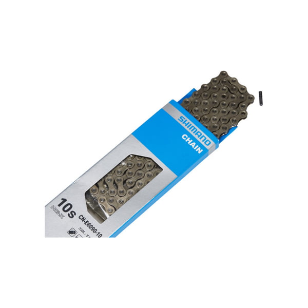 Цепь Shimano E6090 10ссзади/1ск. спереди, 126 зв. электровел-в, с ампульн. пином 1шт.
