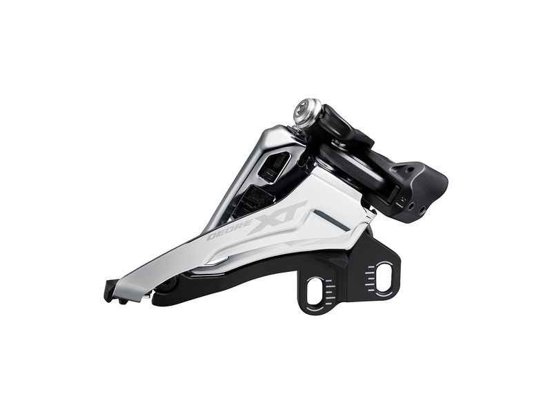 Переключатель передний Shimano XT, M8100-E, E-type, side-swing 2X12, верхн. Тяга 36-38T, CL:48,8/51,