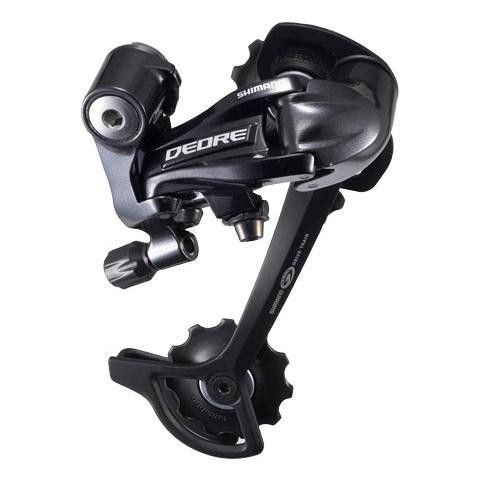 Переключатель задний Shimano Deore, M591, SGS, 9ск., черн