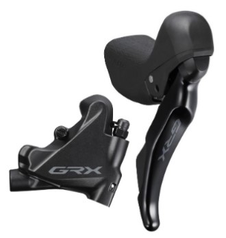 Шифтер/тормозная ручка Shimano GRX, ST-RX400/BR-RX400, правый, на 10ск. под диск. торм., c кулером,
