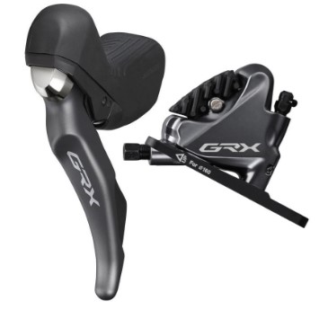Шифтер/тормозная ручка Shimano GRX, ST-RX810/BR-RX810, лев, на 2ск. под диск. торм., колодк. с кулер