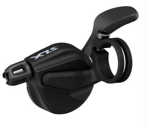 Шифтер Shimano SLX, M7100, лев, 2ск. крепл. на хомут